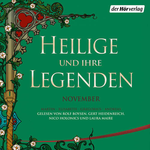 Hoerbuch Heilige und ihre Legenden: November - Rolf Boysen - Rolf Boysen