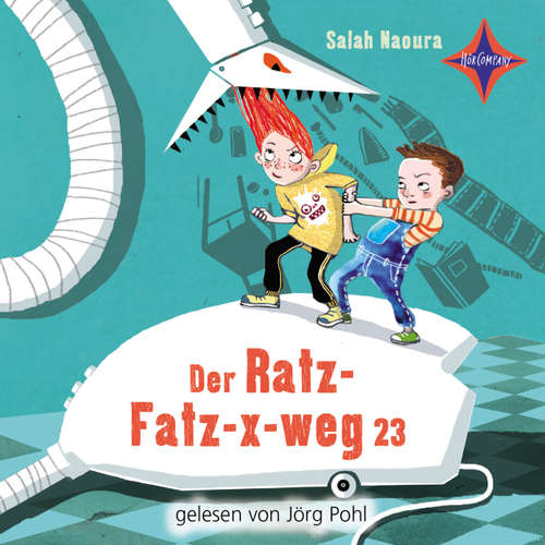 Hoerbuch Der Ratz-Fatz-x-weg 23 - Salah Naoura - Jörg Pohl Hoerbuch Der Ratz-Fatz-x-weg 23 - Salah Naoura - Jörg Pohl
