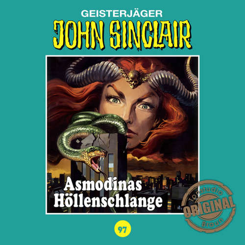 Hoerbuch John Sinclair, Tonstudio Braun, Folge 97: Asmodinas Höllenschlange - Jason Dark - Diverse Hoerbuch John Sinclair, Tonstudio Braun, Folge 97: Asmodinas Höllenschlange - Jason Dark - Diverse