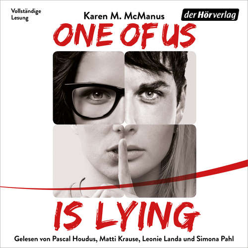 Hoerbuch One Of Us Is Lying - Karen M. McManus - Pascal Houdus