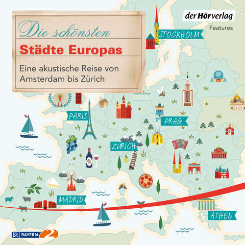 Hoerbuch Die schönsten Städte Europas - - Krista Posch