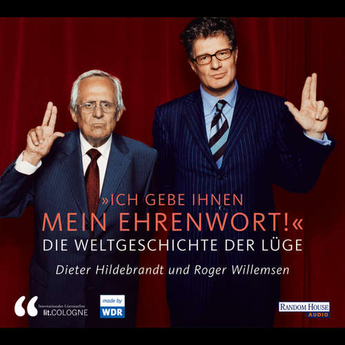 Hoerbuch "Ich gebe Ihnen mein Ehrenwort" - lit.COLOGNE - Dieter Hildebrandt