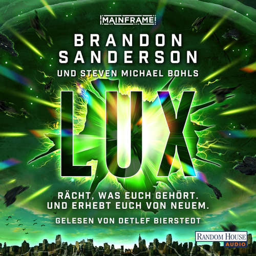 Hoerbuch Lux - Brandon Sanderson - Detlef Bierstedt