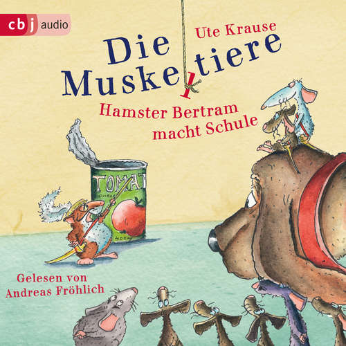 Hoerbuch Die Muskeltiere - Hamster Bertram macht Schule - Ute Krause - Andreas Fröhlich
