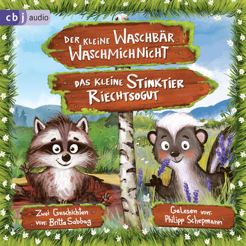 Hoerbuch Der kleine Waschbär Waschmichnicht und Das kleine Stinktier Riechtsogut - - Philipp Schepmann