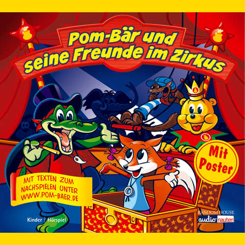 Hoerbuch Pom-Bär und seine Freunde im Zirkus - Thomas Krüger - Mirja Boes