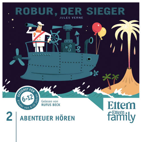 Hoerbuch Robur, der Sieger - Jules Verne - Rufus Beck