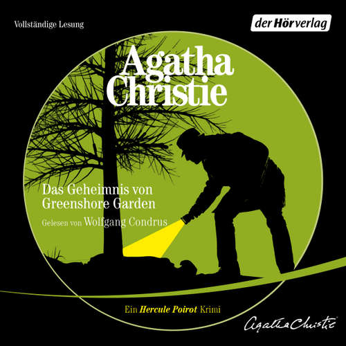 Hoerbuch Das Geheimnis von Greenshore Garden - Agatha Christie - Wolfgang Condrus