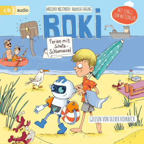 Hoerbuch ROKI – Ferien mit Schatz-Schlamassel - Andreas Hüging - Oliver Rohrbeck