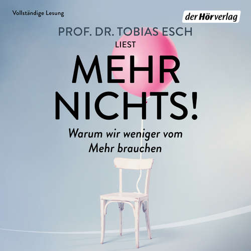 Hoerbuch Mehr Nichts! - Tobias Esch - Tobias Esch