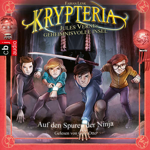 Hoerbuch Krypteria - Jules Vernes geheimnisvolle Insel. Auf den Spuren der Ninja - Fabian Lenk - Götz Otto