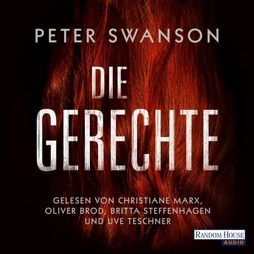 Hoerbuch Die Gerechte - Peter Swanson - Christiane Marx