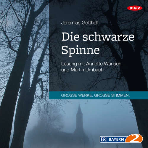 Hoerbuch Die schwarze Spinne - Jeremias Gotthelf - Martin Umbach