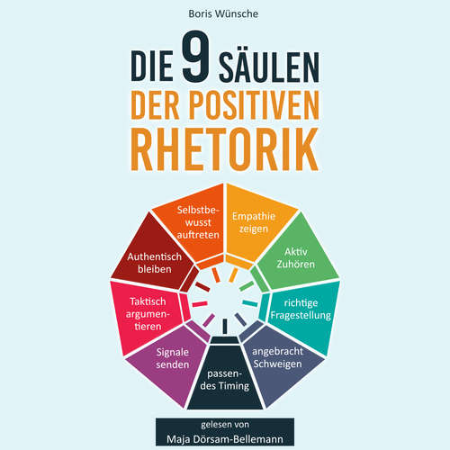 Hoerbuch Die 9 Säulen der positiven Rhetorik - Boris Wünsche - Maja Dörsam-Bellemann