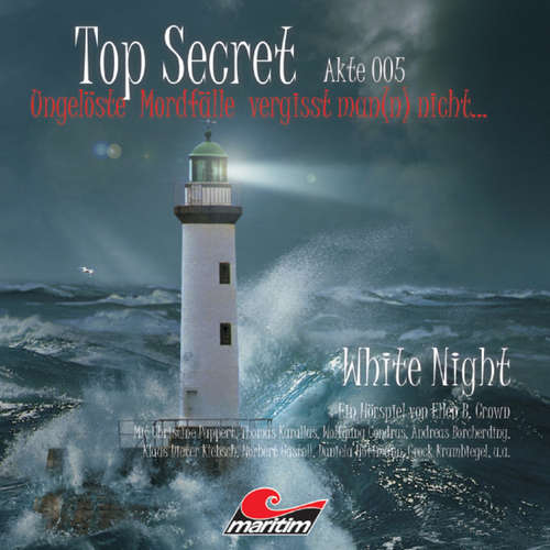Hoerbuch Top Secret, Akte 5: White Night - Ellen B. Crown - Klaus D.Klebsch