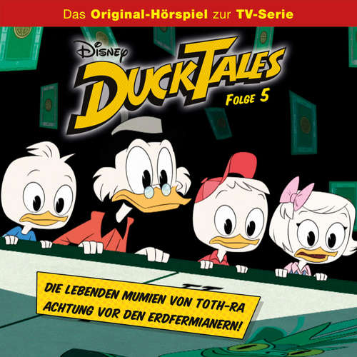 Hoerbuch 05: Die lebenden Mumien von Toth-Ra / Achtung vor den Erdfermianern! (Hörspiel zur Disney TV-Serie) - Daniel Charles Futcher - Oliver Wronka
