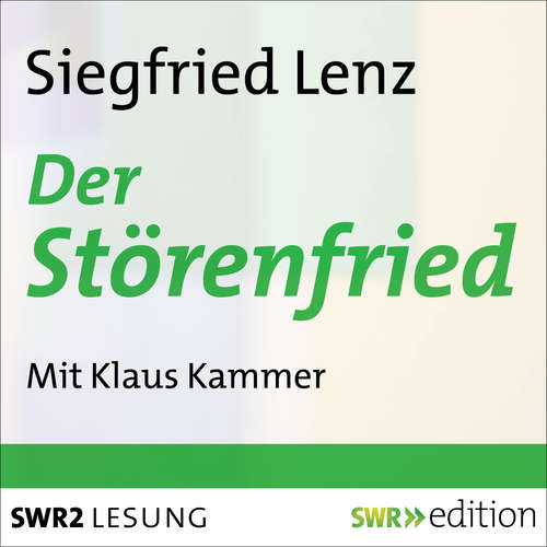 Hoerbuch Der Störenfried - Siegfried Lemz - Klaus Kammer