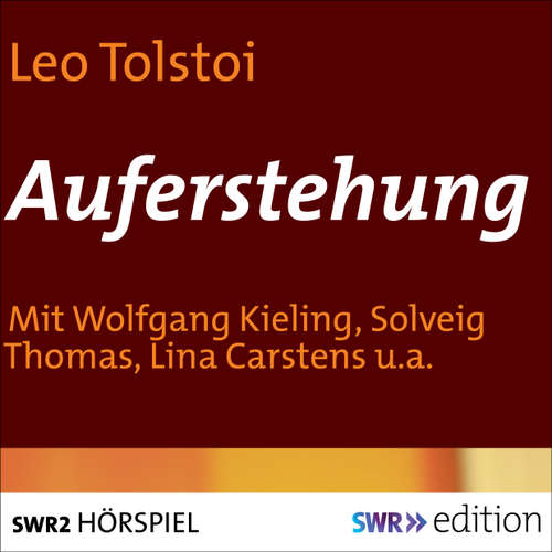 Hoerbuch Auferstehung - Leo Tolstoi - Wolfgang Kieling