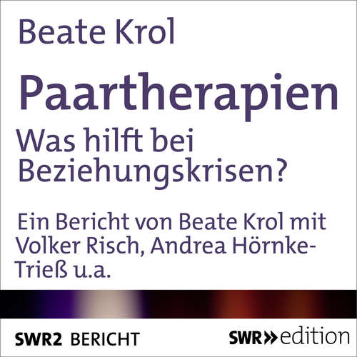Hoerbuch Paartherapien - Beate Krol - Andrea Hörnke-Trieß