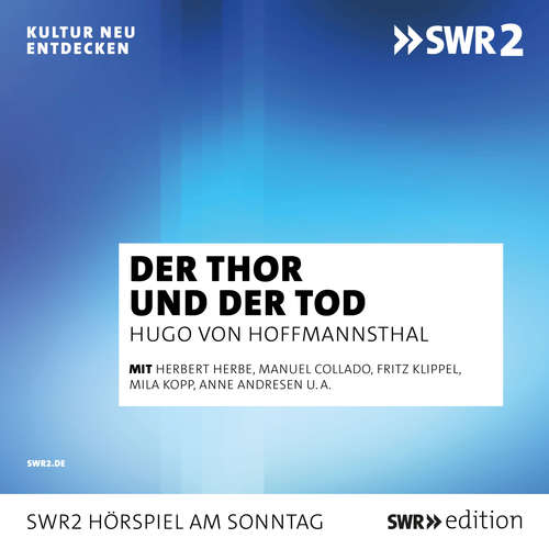 Hoerbuch Der Thor und der Tod - Hugo von Hoffmannsthal - 