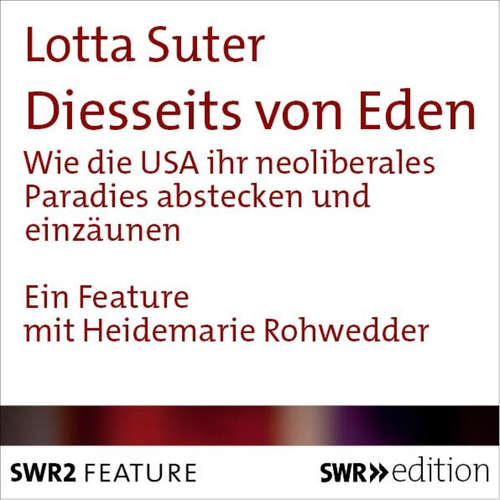 Hoerbuch Diesseits von Eden - Lotta Sutter - Heidemarie Rohwedder