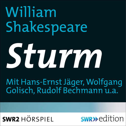 Hoerbuch Sturm - William Shakespeare - Hans-Ernst Jäger