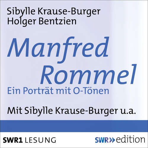 Hoerbuch Manfred Rommel - Holger Bentzien - Holger Bentzien