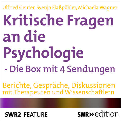 Hoerbuch Kritische Fragen an die Psychologie - Ulfried Geuter - Ulfried Geuter