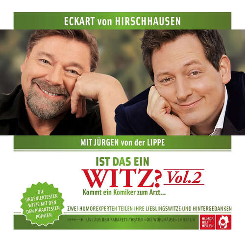 Hoerbuch Ist das ein Witz? Kommt ein Komiker zum Arzt ... - Eckart von Hirschhausen - Eckart von Hirschhausen