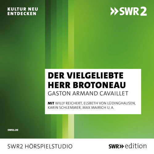 Hoerbuch Der vielgeliebte Herr Brotonneau -  - Willy Reichert