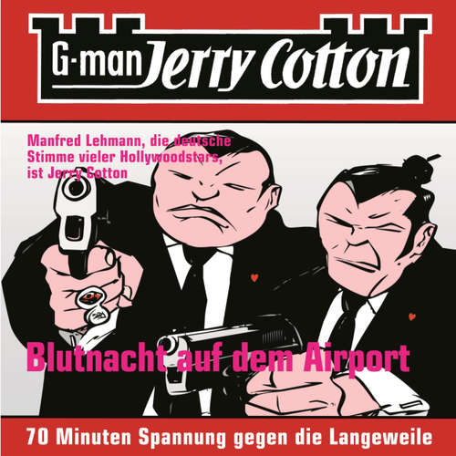 Hoerbuch Jerry Cotton, Folge 4: Blutnacht auf dem Airport - Jerry Cotton - Manfred Lehmann
