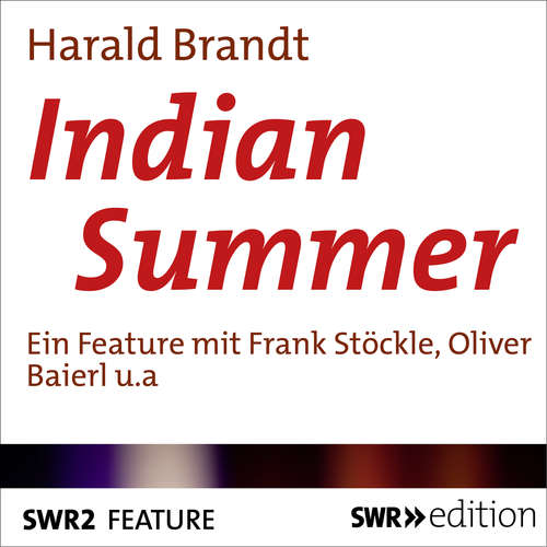 Hoerbuch Indian Summer - Harald Brandt - Frank Stöckle