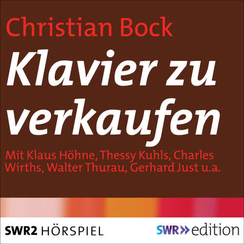 Hoerbuch Klavier zu verkaufen - Christian Bock - Klaus Höhne