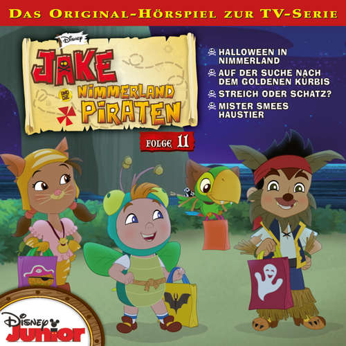 Hoerbuch 11: Halloween in Nimmerland / Auf der Suche nach dem goldenen Kürbis / Streich oder Schatz? / Mister Smees Haustier (Hörspiel zur Disney TV-Serie) - Mark Seidenberg - Marian Funk
