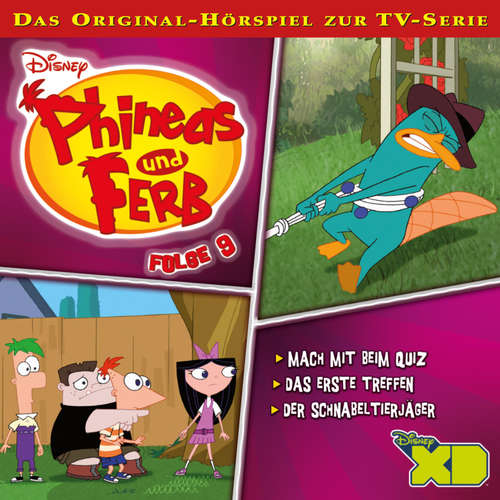 Hoerbuch 09: Mach mit beim Quiz / Das erste Treffen / Der Schnabeltierjäger (Hörspiel zur Disney TV-Serie) - - Bastian Korff
