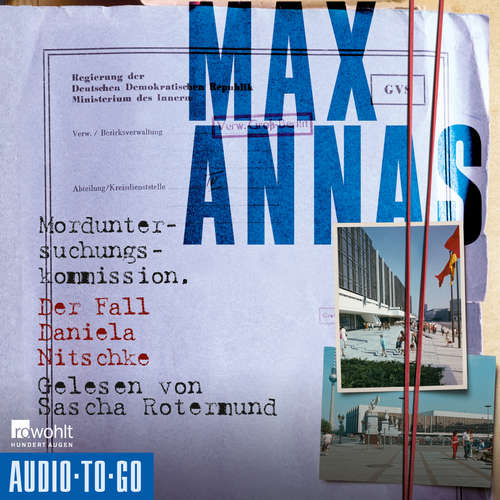 Hoerbuch Der Fall Daniela Nitschke - Morduntersuchungskommission, Band 3 - Max Annas - Sascha Rotermund