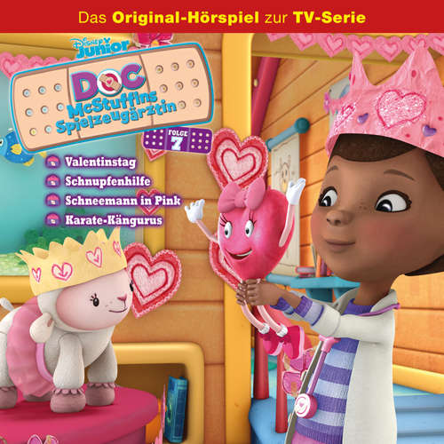 Hoerbuch 07: Valentinstag / Schnupfenhilfe / Schneemann in Pink / Karate-Kängurus (Hörspiel zur Disney TV-Serie) -  - Dina Kürten