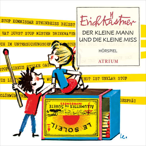 Hoerbuch Der kleine Mann und die kleine Miss - Erich Kästner - Martin Held