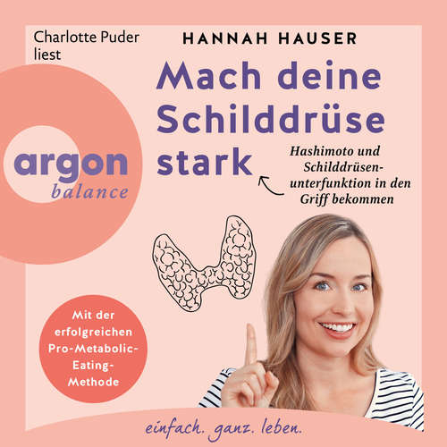 Hoerbuch Mach deine Schilddrüse stark - Wie du Hashimoto und Schilddrüsenunterfunktion in den Griff bekommst - Hannah Hauser - Charlotte Puder