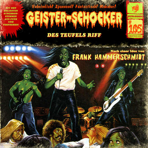 Hoerbuch Geister-Schocker, Folge 105: Des Teufels Riff - Frank Hammerschmidt - Helmut Gauss