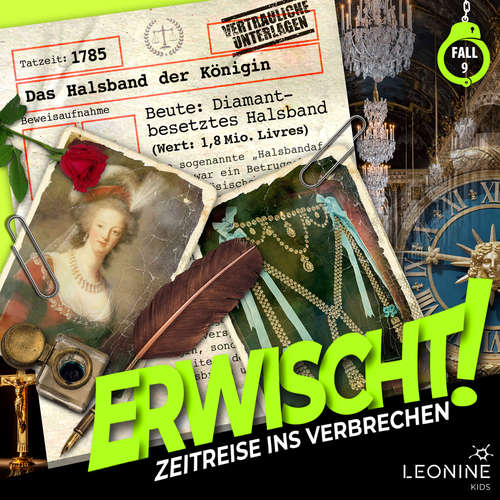 Hoerbuch Folge 09: Das Halsband der Königin - Wolfgang Adenberg - Julian Greis