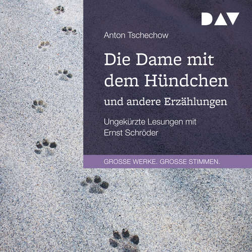 Hoerbuch Die Dame mit dem Hündchen und andere Erzählungen - Anton Tschechow - Ernst Schröder