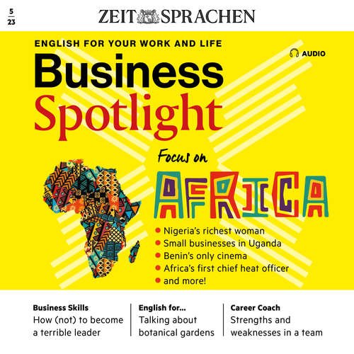 Audiobook Business-Englisch lernen Audio - Focus on Africa - Melita Cameron-Wood - Damion Sanchez