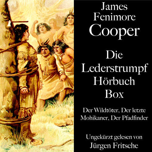 Hoerbuch James Fenimore Cooper: Die Lederstrumpf Hörbuch Box - James Fenimore Cooper - Jürgen Fritsche