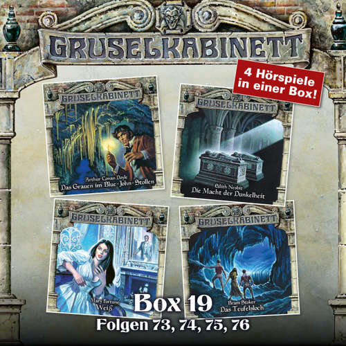 Hoerbuch Gruselkabinett, Box 19: Folgen 73, 74, 75, 76 - Arthur Conan Doyle - Marc Oliver Schulze Hoerbuch Gruselkabinett, Box 19: Folgen 73, 74, 75, 76 - Arthur Conan Doyle - Marc Oliver Schulze