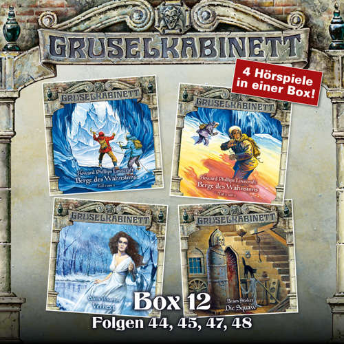 Hoerbuch Gruselkabinett, Box 12: Folgen 44, 45, 47, 48 - H.P. Lovecraft - Reiner Schöne Hoerbuch Gruselkabinett, Box 12: Folgen 44, 45, 47, 48 - H.P. Lovecraft - Reiner Schöne