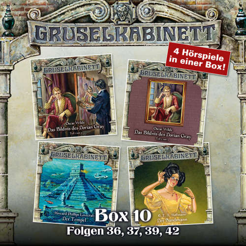 Hoerbuch Gruselkabinett, Box 10: Folgen 36, 37, 39, 42 - Oscar Wilde - David Turba Hoerbuch Gruselkabinett, Box 10: Folgen 36, 37, 39, 42 - Oscar Wilde - David Turba