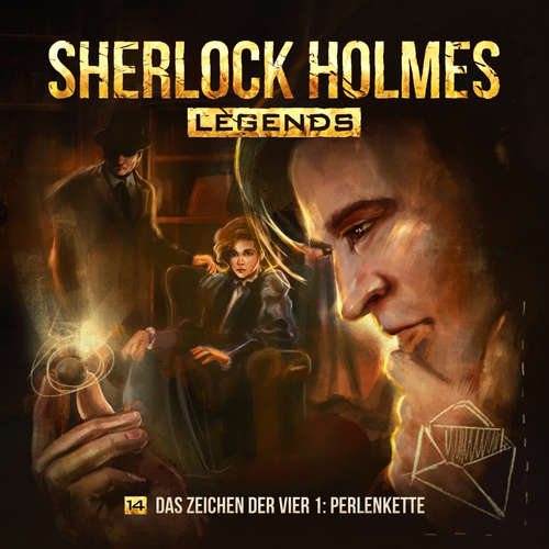 Hoerbuch Sherlock Holmes - Sherlock Holmes Legends, Folge 14: Das Zeichen der Vier I: Perlenkette - Eric Zerm - Florian Hoffmann