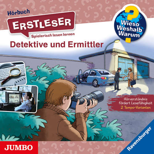 Hoerbuch Detektive und Ermittler [Wieso? Weshalb? Warum? ERSTLESER Folge 11] - Sandra Noa - Felix Lengenfelder