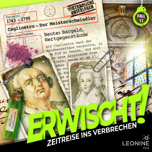 Hoerbuch Folge 11: Cagliostro - Der Meisterschwindler - Wolfgang Adenberg - Julian Greis